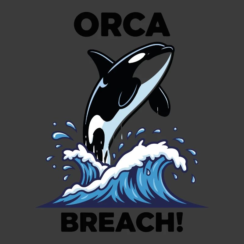Orque Épaulard Breach Mer Orca