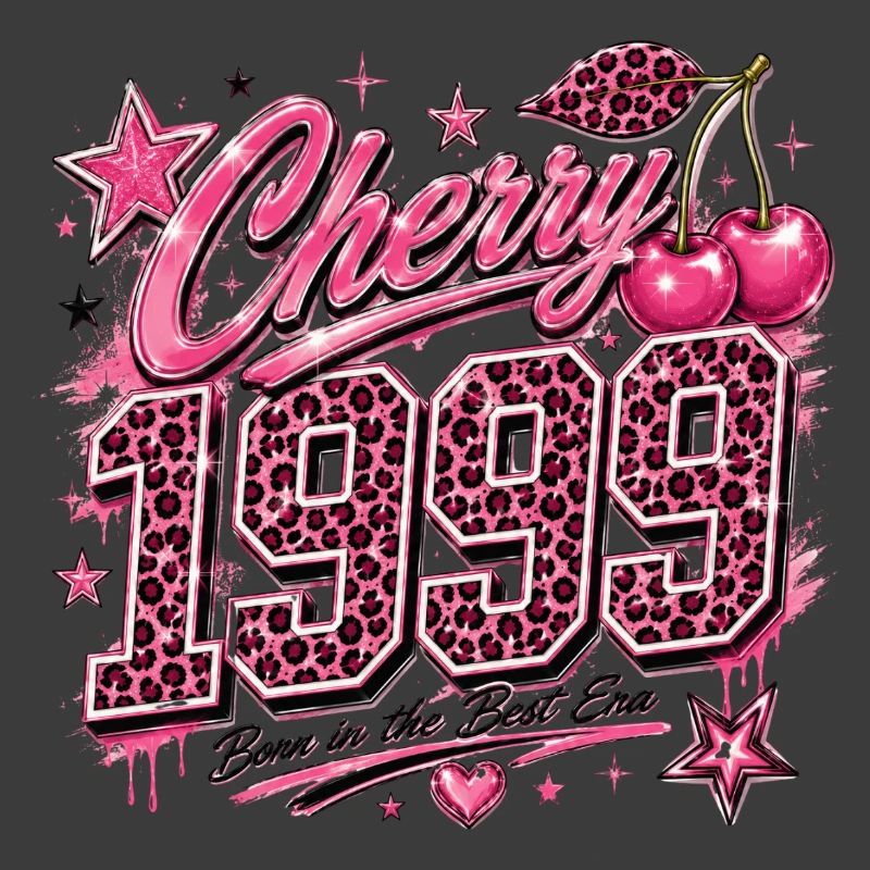 Cherry 1950's Leopard Pink