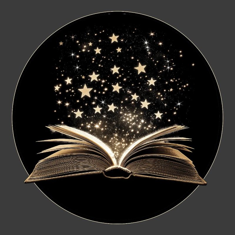 Buch mit Sternen