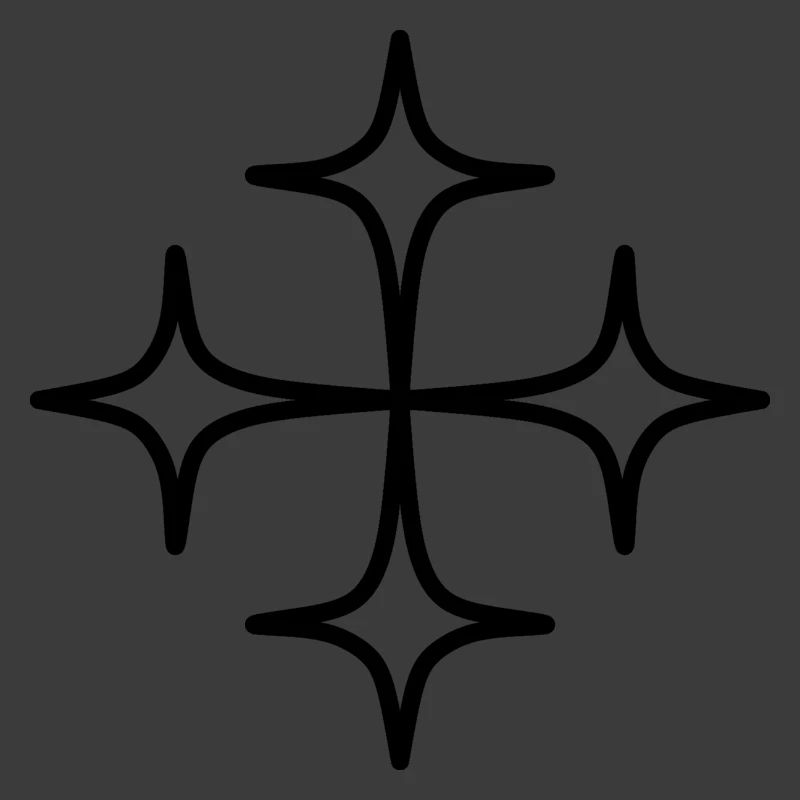 Sternkreuz-Design