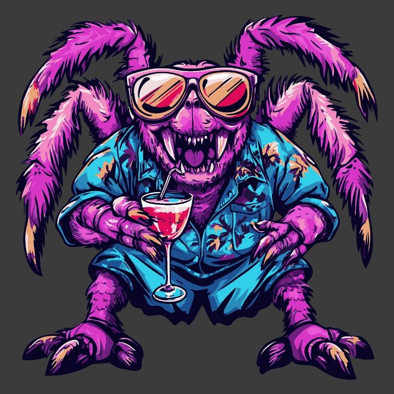 Tarantula Comic Sommer