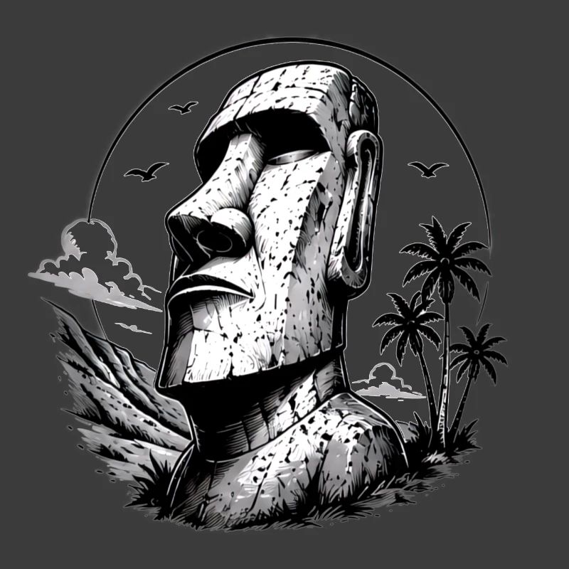 Statue de l’île de Pâques Moai