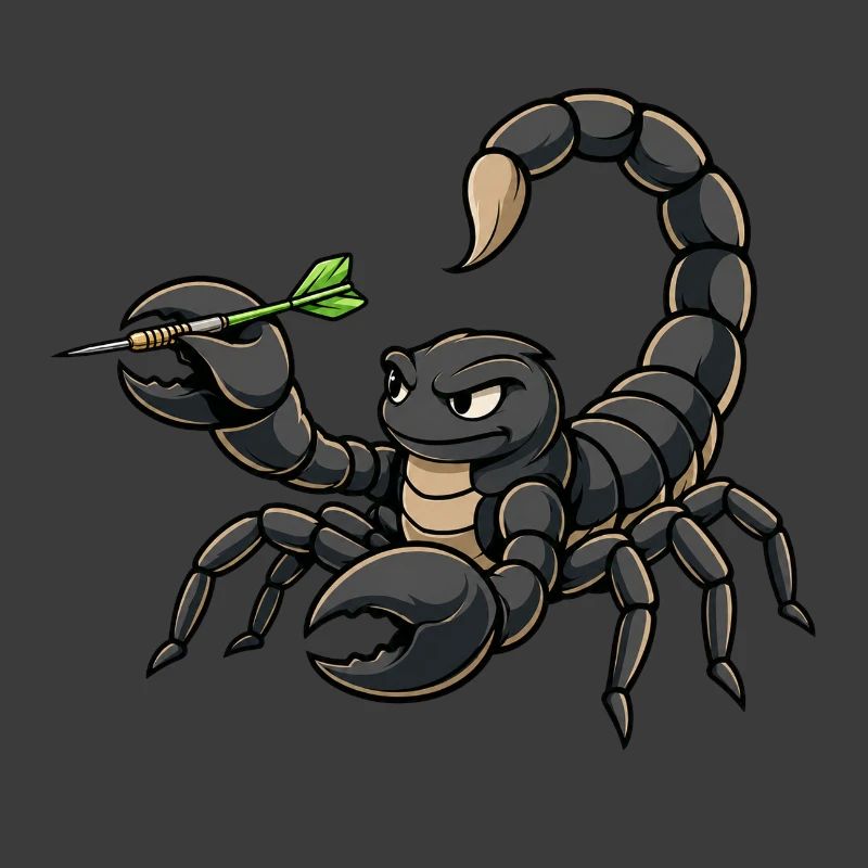 Skorpion mit Darts