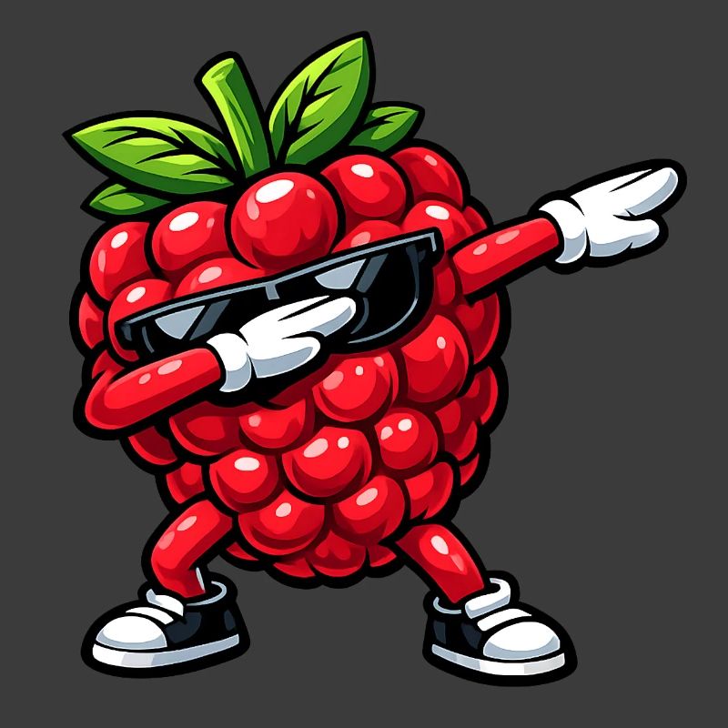 Dabbing Raspberry