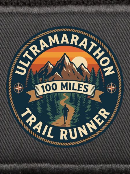 Ultramarathon 100 Meilen Trailrunner