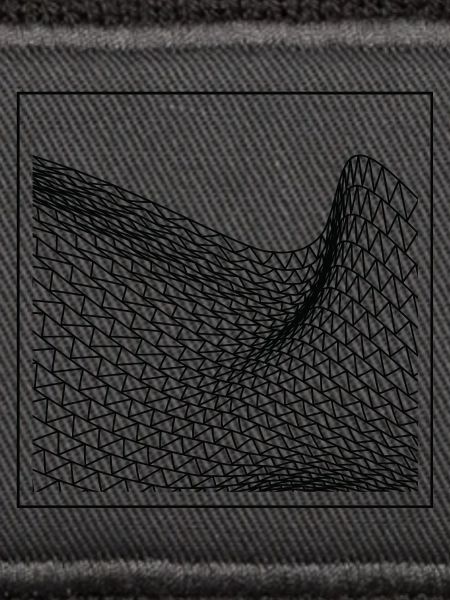 Geometrische Wellenlandschaft