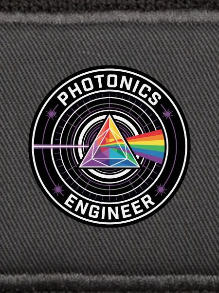 Photonikingenieur optisches Prismenabzeichen Geschenk
