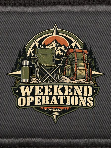 Weekend Operations – Retro-Campingmotiv