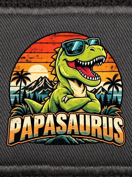  Papasaurus Dinosaurier T-rex Retro