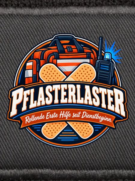 Pflasterlaster Erste Hilfe Badge