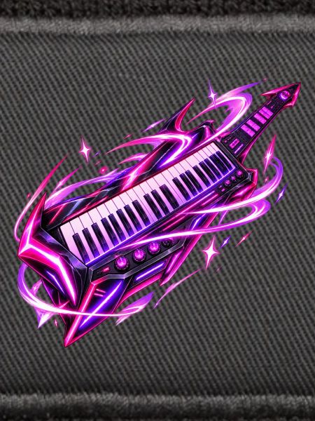 Neon Galaxy Keytar