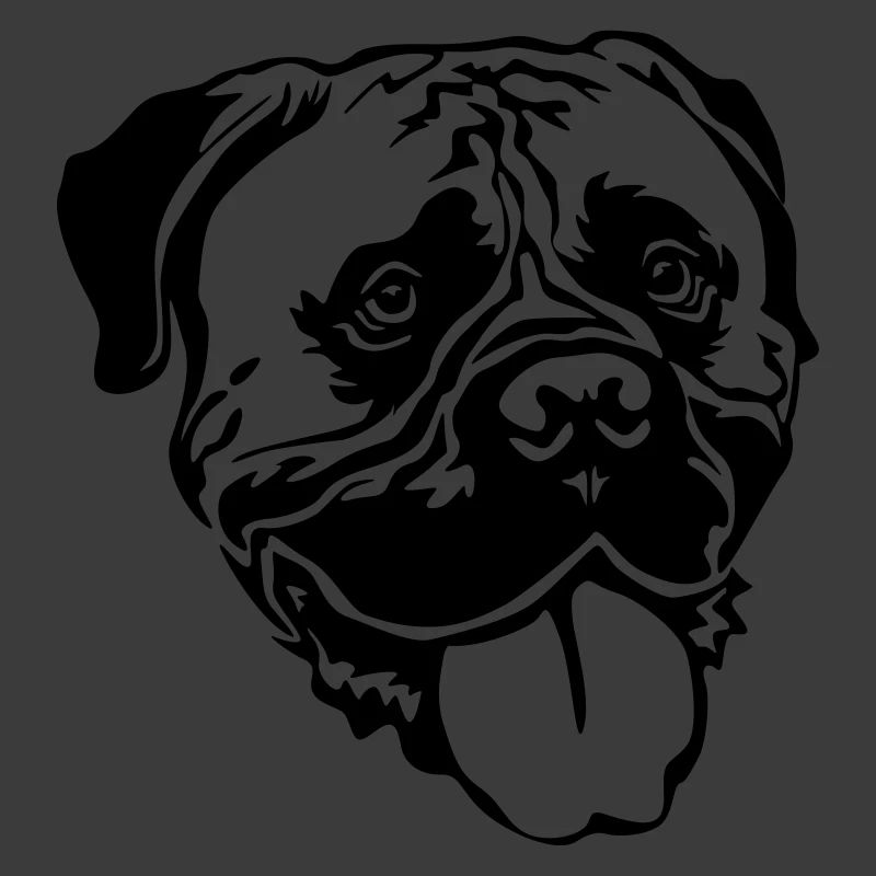 Bullmastiff Kopf