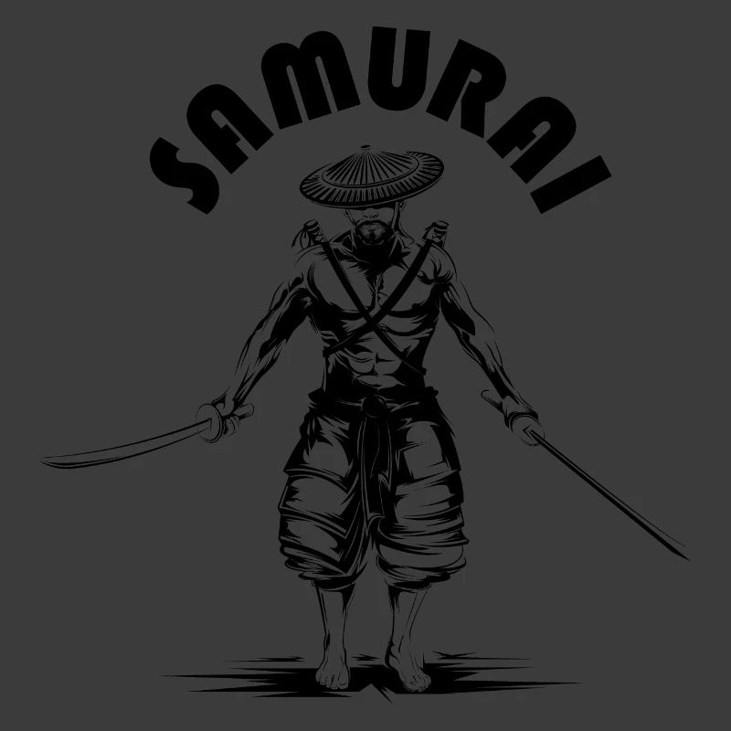 Samurai Drawing Sketch Symbol Illustration icon