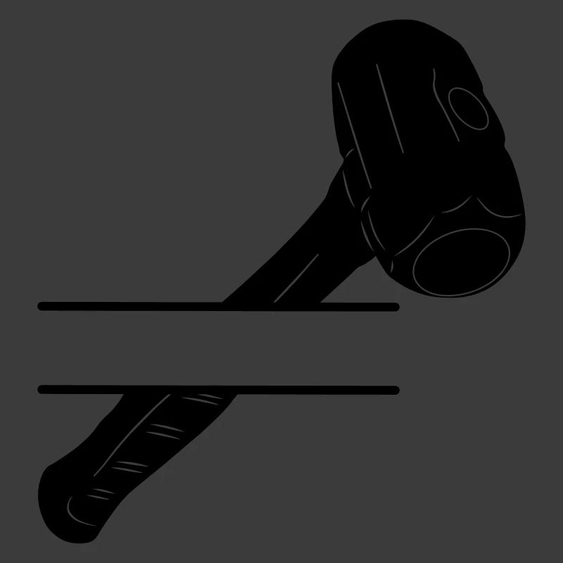 Hammermonogramm zum Abbruch