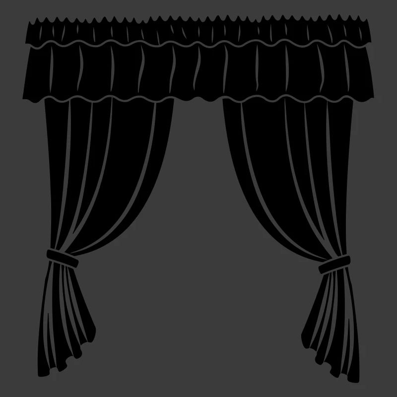 Vorhänge Theater oder Geschäft