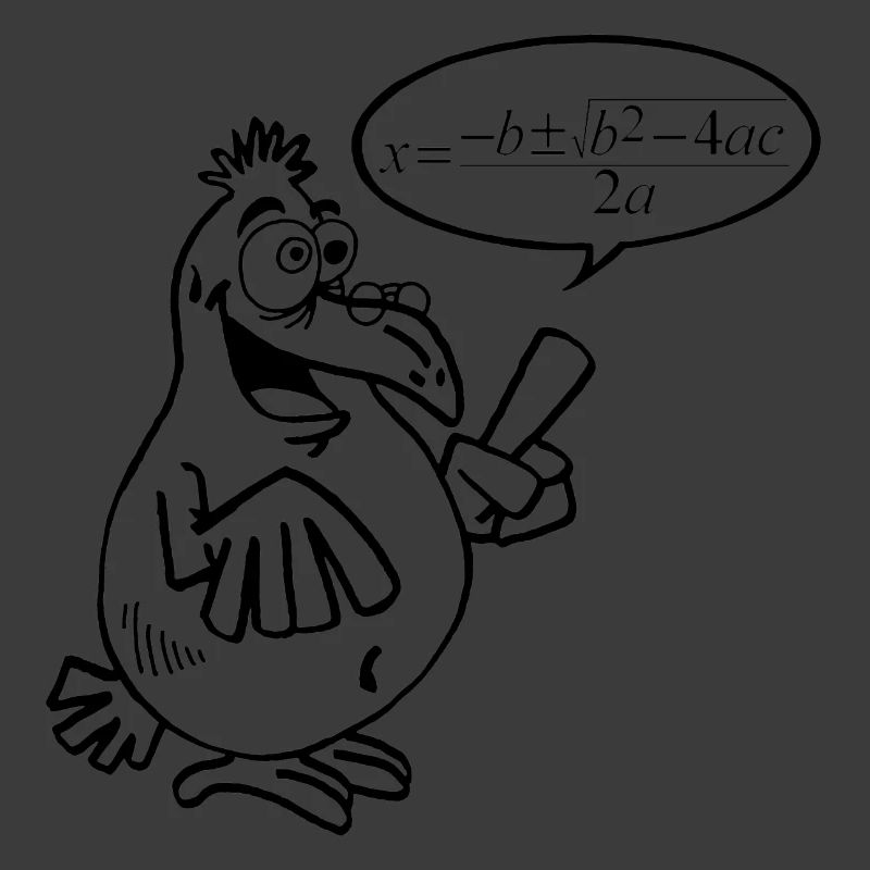 Oiseau intelligent noir