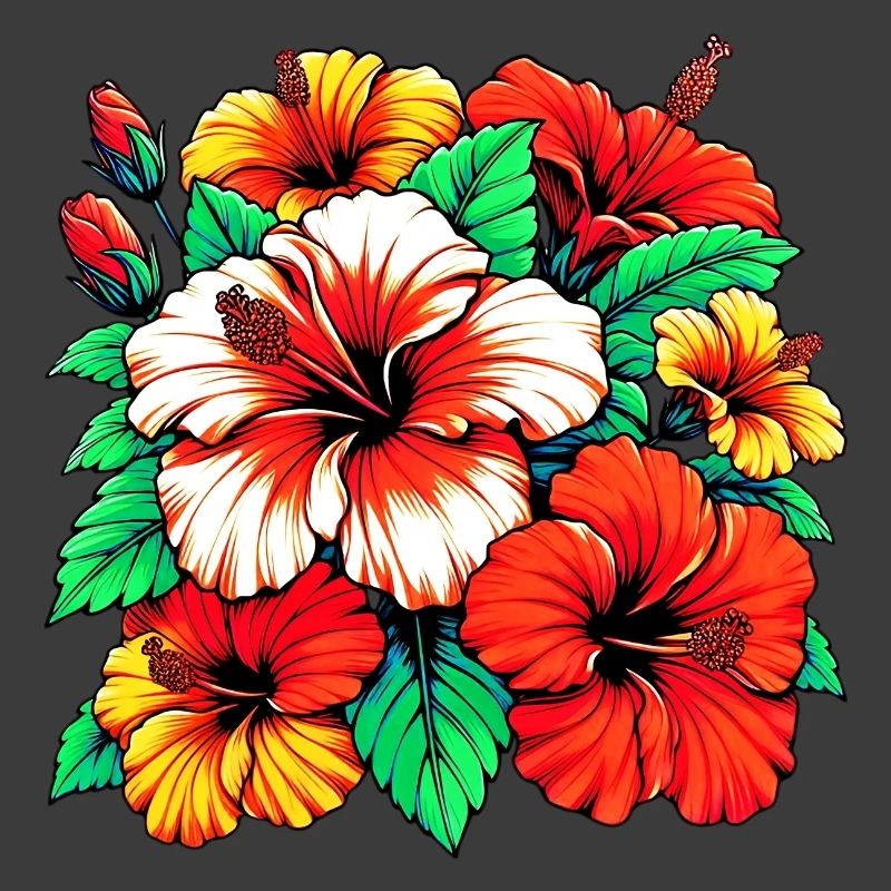 Hibiskusblüten