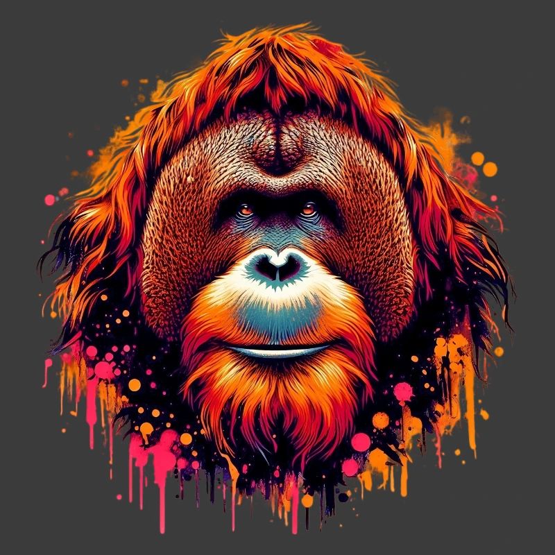 Orang-Utan-Affe