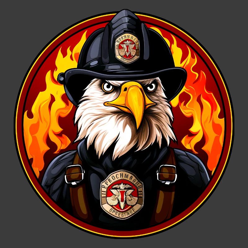 Feuerwehrmann Adler
