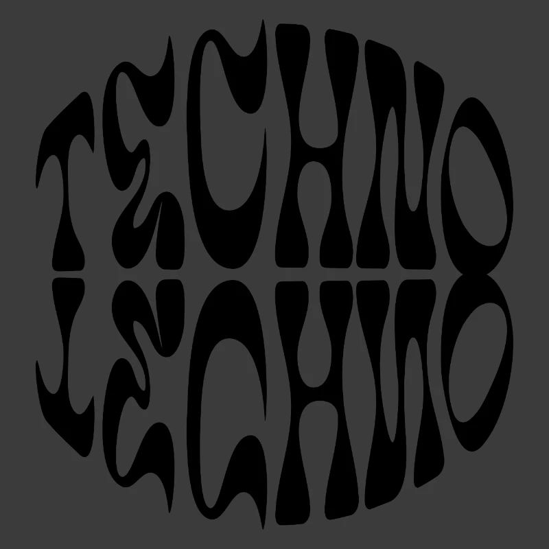 Conception de logo Techno liquid