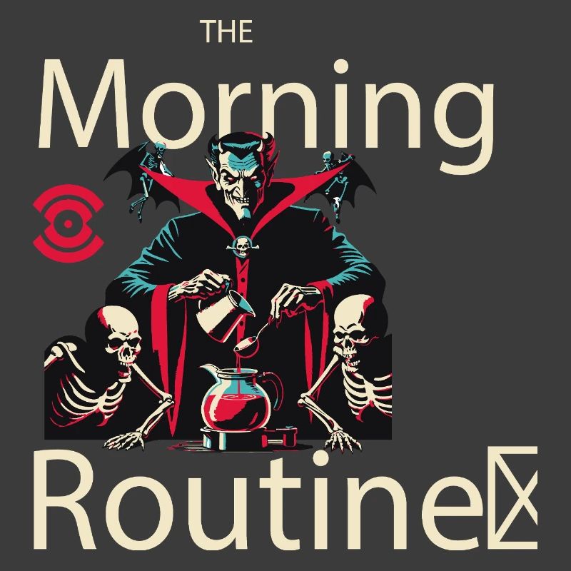 Routine matinale effrayante