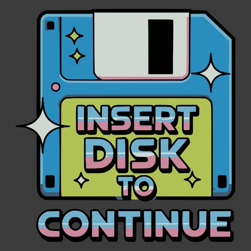 Y2K Retro – Insert Disk to Continue