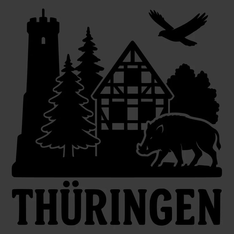 Thuringia Silhouette