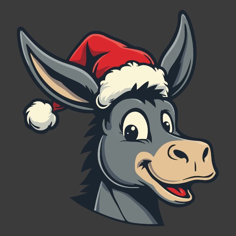 Weihnachts-Esel