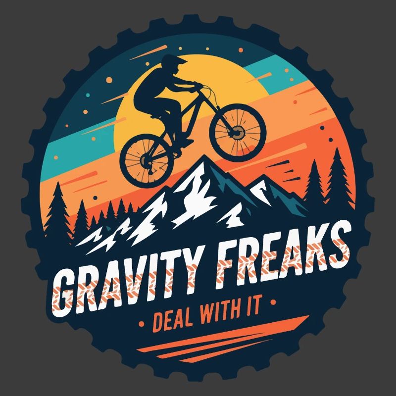 Gravity Freaks MTB Sunset Abzeichen