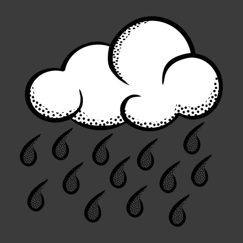 Cloud Pop Art Halftone