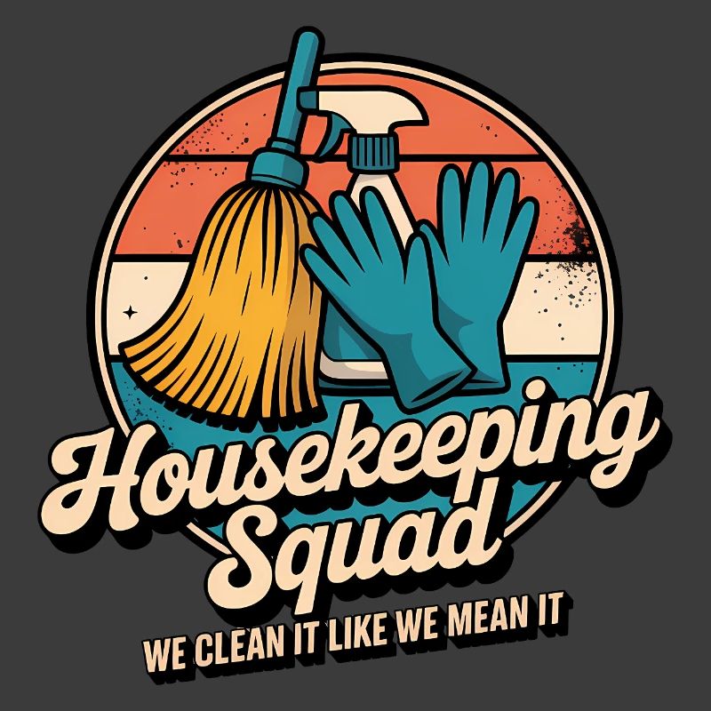 Funny Cleaning Design