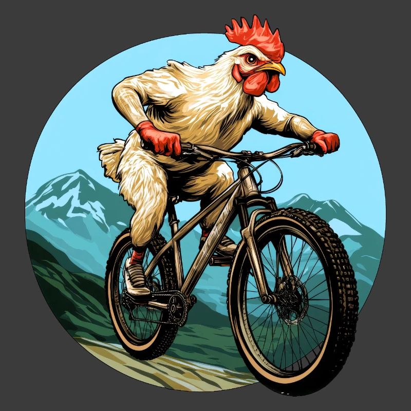 Hühner Bike