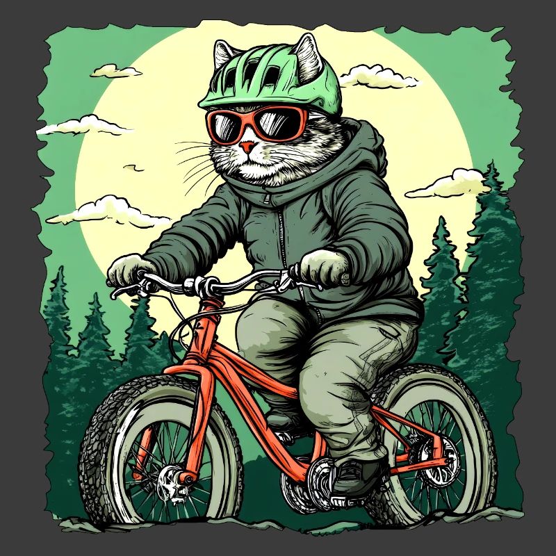 Cat Biker / Velo Kitten