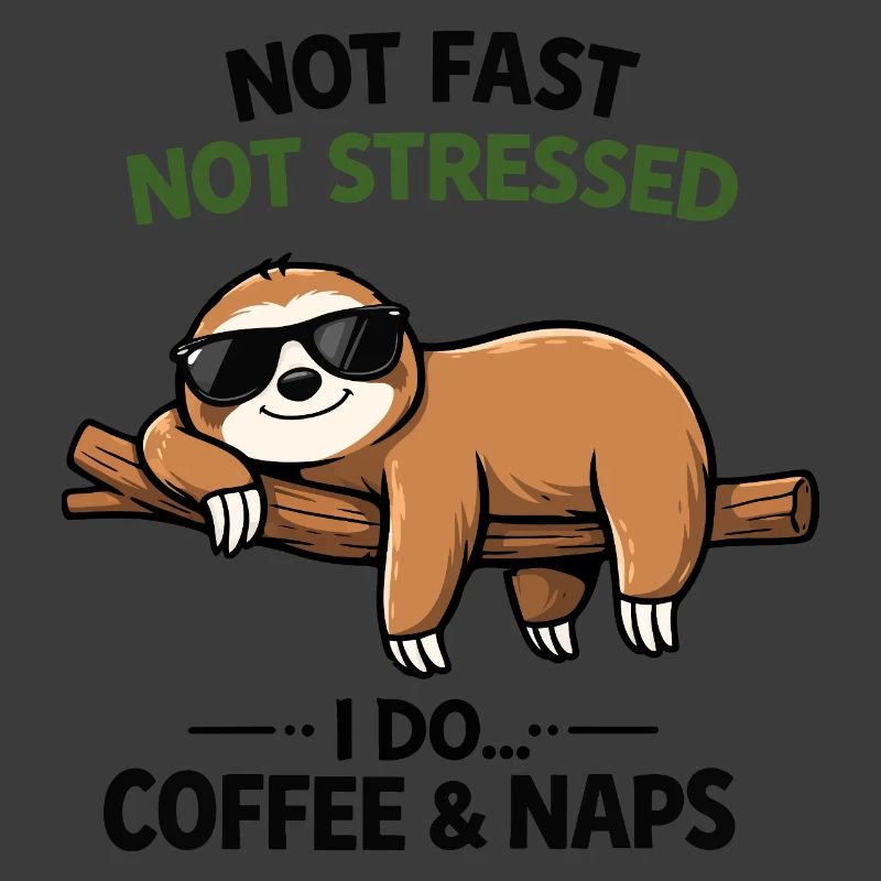 Chill Sloth Kaffee & Nickerchen