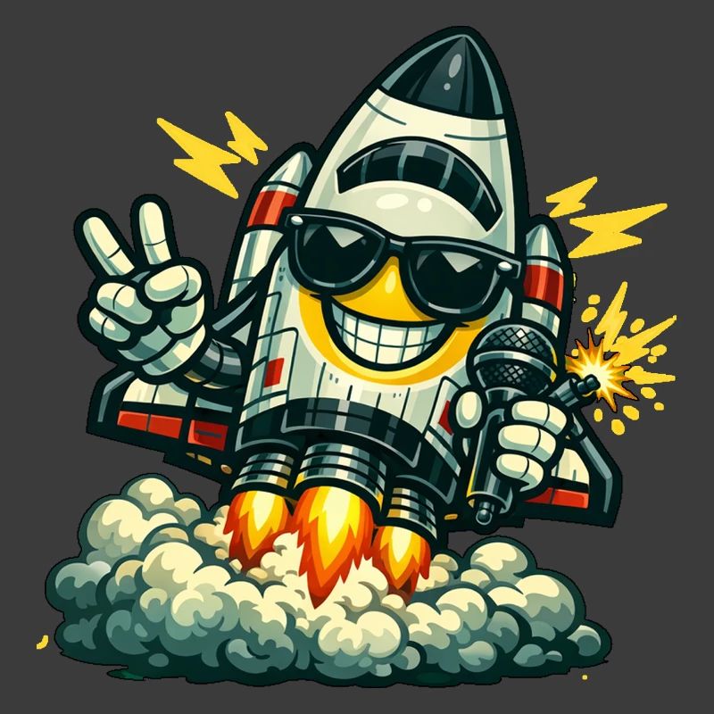 Canard Fusée Spatiale avec Micro