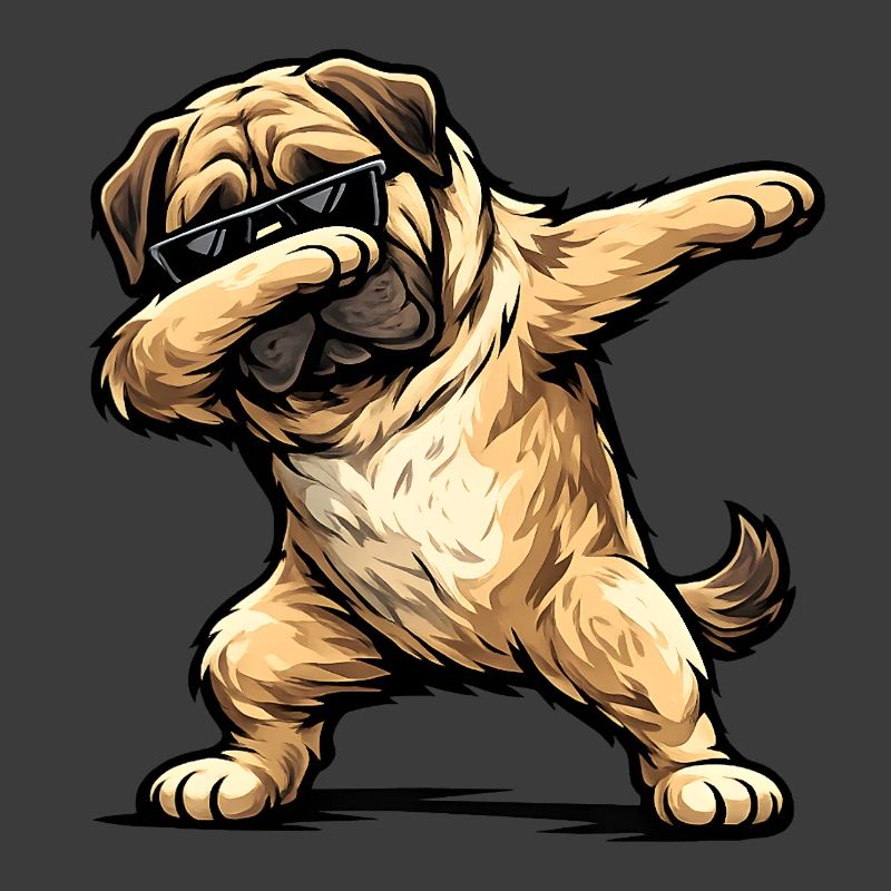 Mastiff en forme de dab