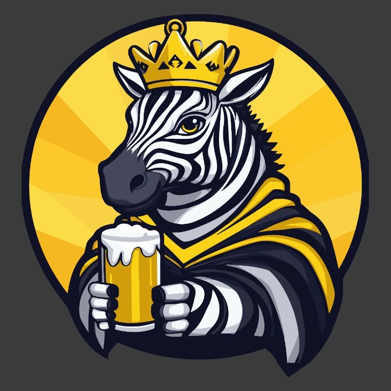 Zebra Beer Funny