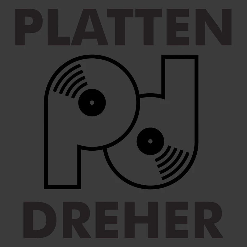 Plattendreher Logo mit Schriftzug