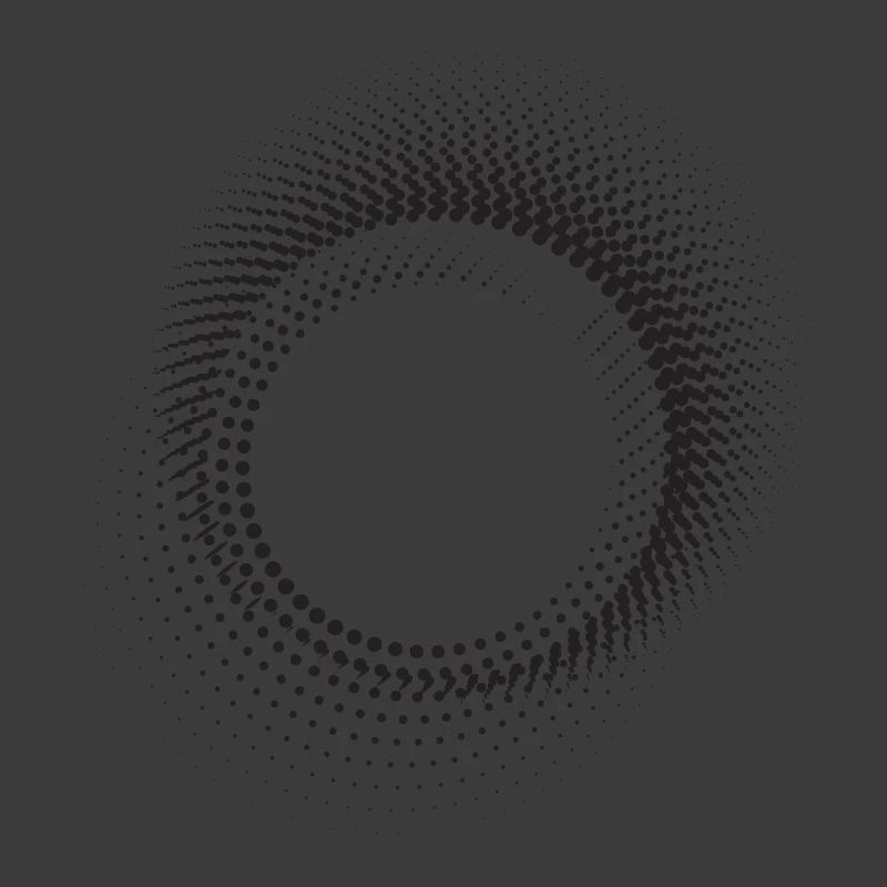 Halo Dot Ring Pattern
