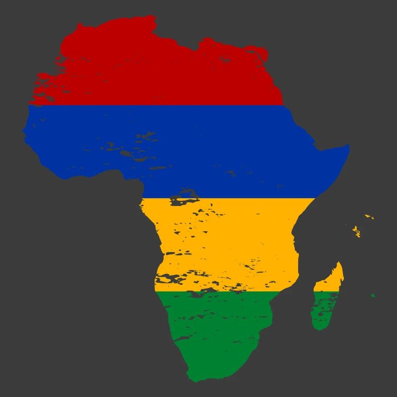 Mauritius Flagge Afrika