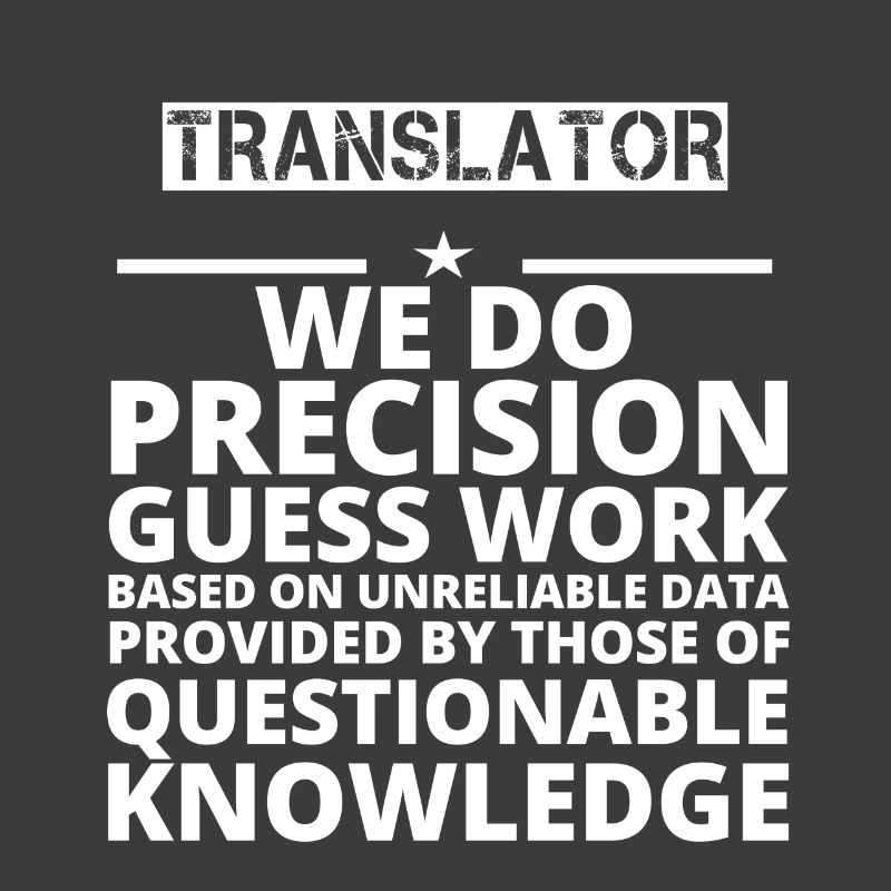 gift problem job precision TRANSLATOR