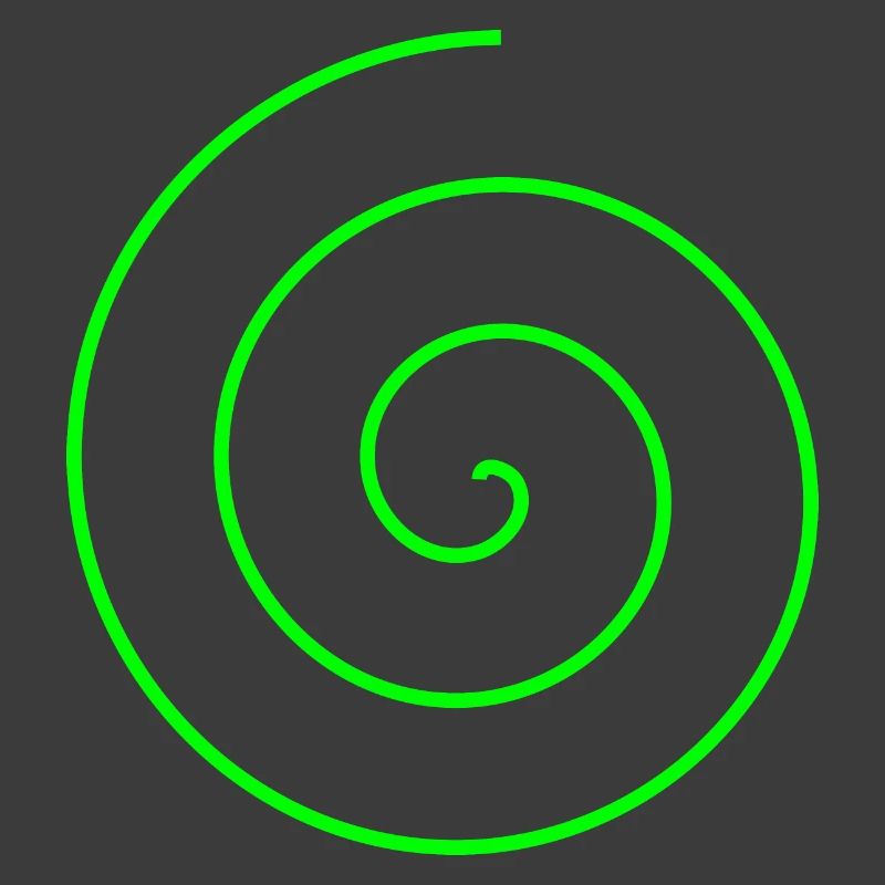 Spirale Geschenk