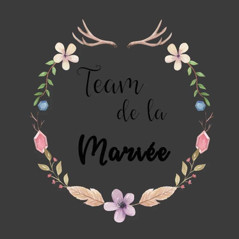 team de la mariée boho