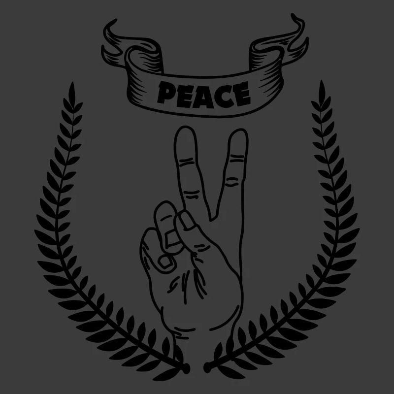 Handgeste Frieden FRIEDEN 2