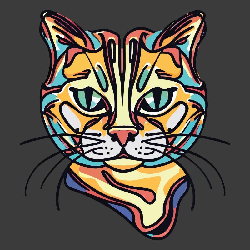 Bunte Katze