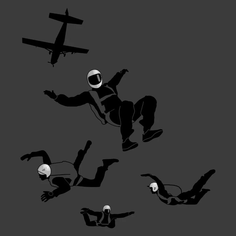 Fallschirm, skydiving