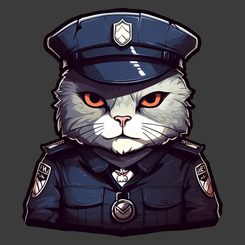 Polizei Katze