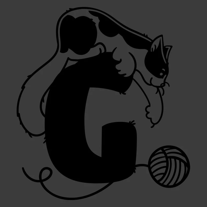 Katze Buchstabe G