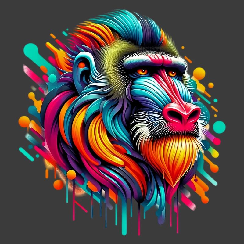Mandrill-Affe