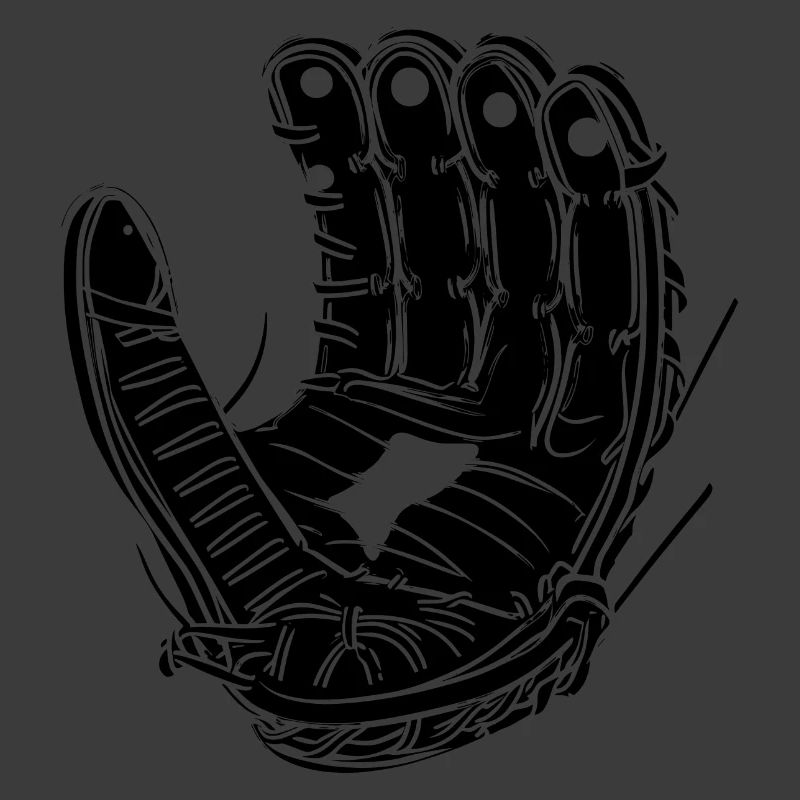 Baseball Handschuh Skizze